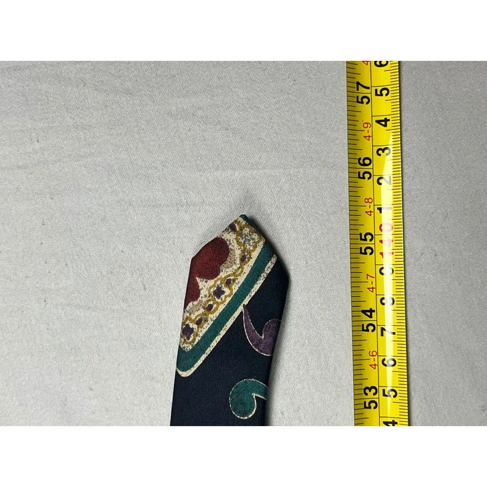 Adolfo silk necktie